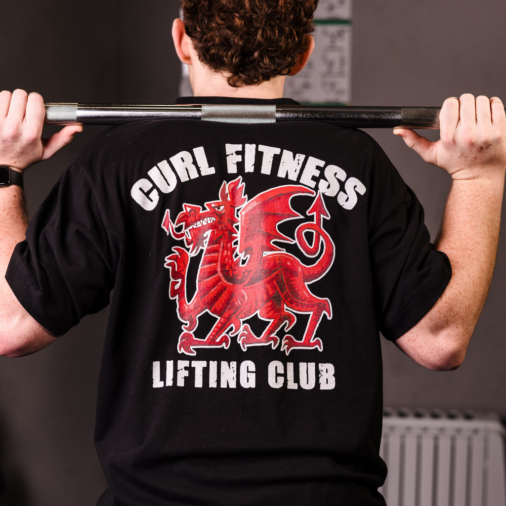 Curl Fitness Lifting Club T-shirt