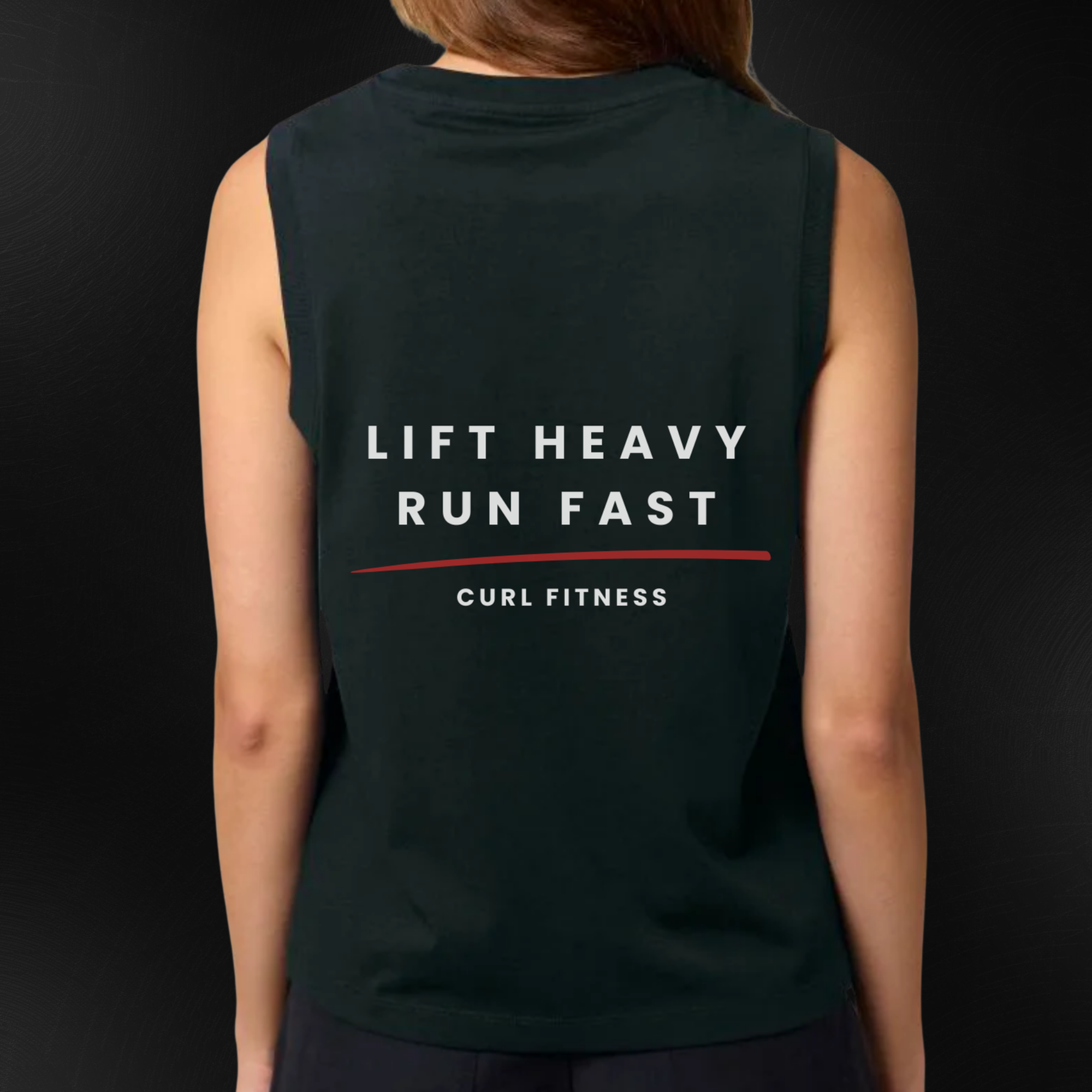 Lift Heavy Run Fast Womens Tank